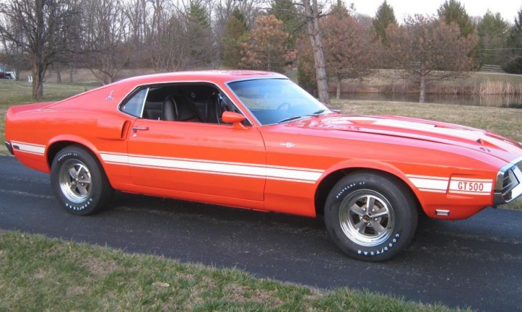 1969 Ford Shelby GT500 4-speed Orange 3056 SOLD - BenzaMotors
